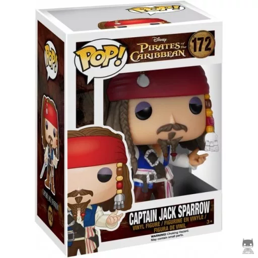 Figura Funko Pop! Capitán Jack Sparrow (Capitán Jack Sparrow)
