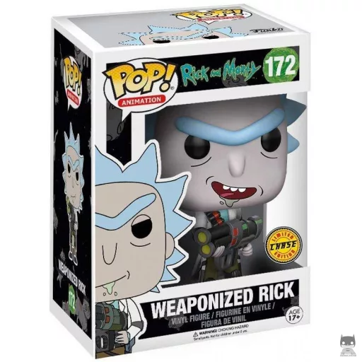 Figura Funko Pop! Rick armado (Chase) (Rick y Morty)
