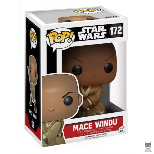 Figura Funko Pop! Mace Windu (Star Wars: Episodio II, El ataque de los clones)