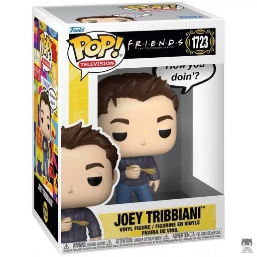 Figura Funko Pop! Joey Tribbiani "¿Qué tal estás?" (Friends)