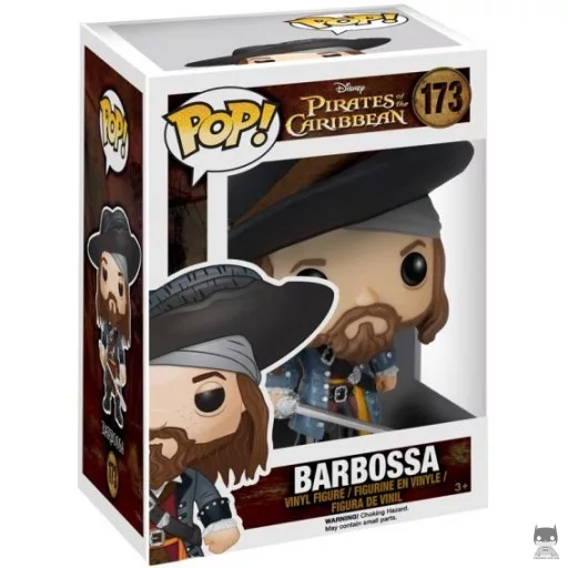 Figura Funko Pop! Capitán Barbossa (Capitán Barbossa)