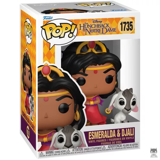 Figura Funko Pop! Esmeralda & Djali (Esmeralda)