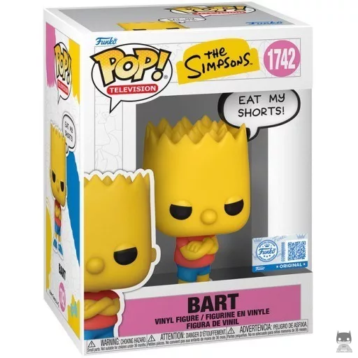 Figura Funko Pop! Bart (¡Multiplícate por cero!) (Los Simpson)