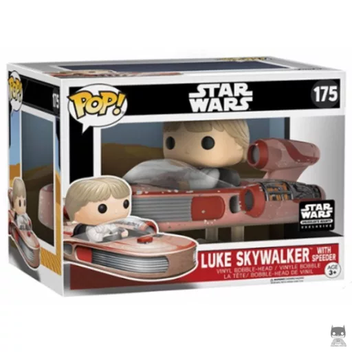 Figura Funko Pop! Luke Skywalker con landspeeder (Luke Skywalker)
