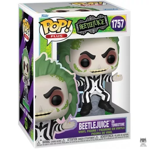 Figura Funko Pop! Beetlejuice en la lápida (PLUS)