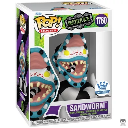 Figura Funko Pop! Gusano de arena (Beetlejuice)