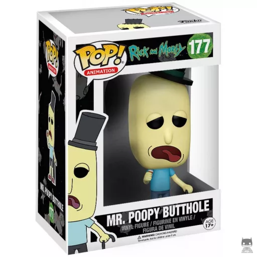 Figura Funko Pop! Mr. Poopy Butthole (Rick y Morty)