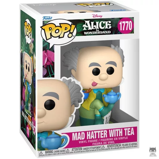 Figura Funko Pop! Sombrerero Loco con té (Alicia en el país de las maravillas)