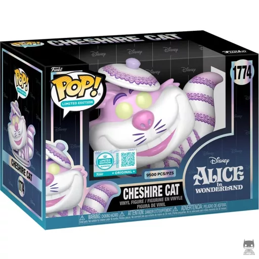 Figura Funko Pop! Gato de Cheshire (Porcelana) (Alicia en el país de las maravillas)
