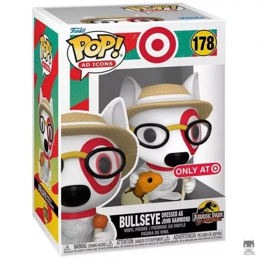 Figura Funko Pop! Bullseye disfrazado de John Hammond (Bullseye)
