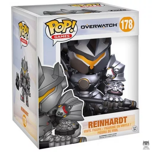 Figura Funko Pop! Reinhardt (Supersized) (Overwatch)