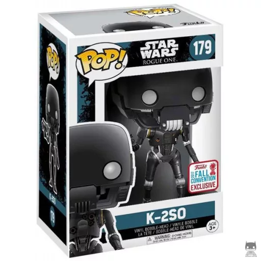 Figura Funko Pop! K-2SO dañado en combate (Rogue One: Una historia de Star Wars)