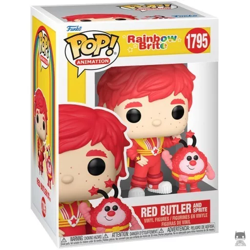 Figura Funko Pop! Red Butler y Sprite (Rainbow Brite)