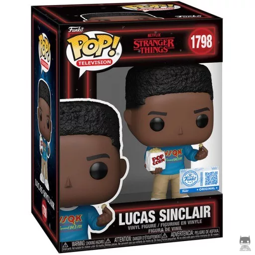 Figura Funko Pop! Lucas Sinclair con palomitas (Lucas Sinclair)