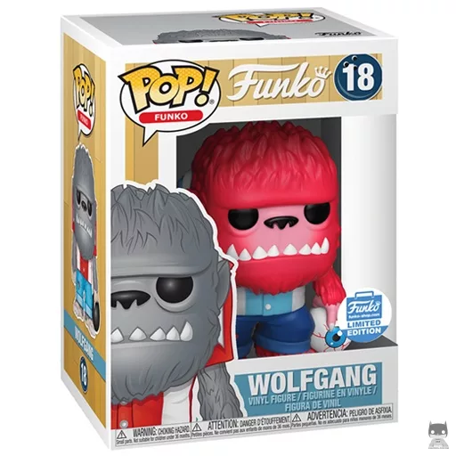 Figura Funko Pop! Wolfgang (Rosa) (Fantastik Plastik)