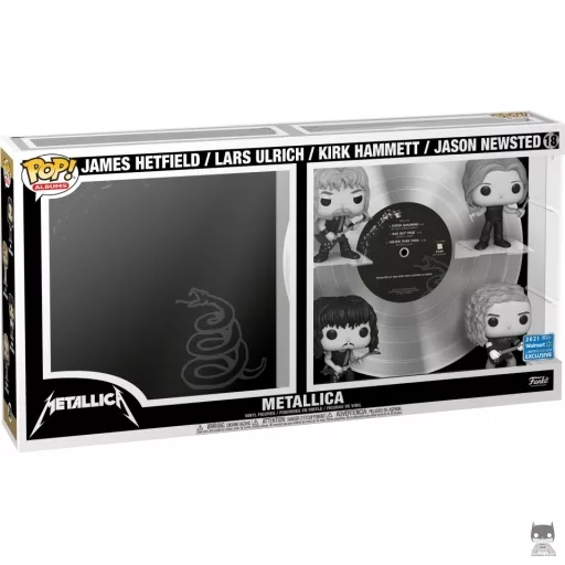 Figura Funko Pop! Metallica: Black Album (James Hetfield, Lars Ulrich, Kirk Hammett & Jason Newsted) (Metallica)