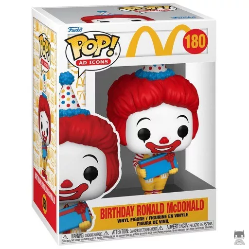 Figura Funko Pop! Ronald McDonald de cumpleaños (Ronald McDonald)
