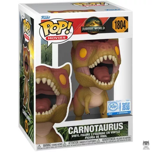 Figura Funko Pop! Carnotauro (Jurassic World: El renacer)