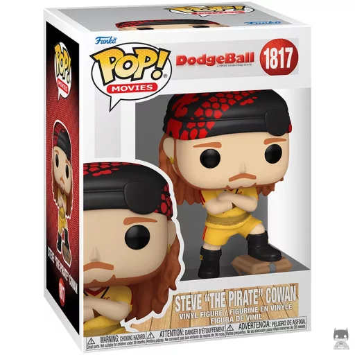 Figura Funko Pop! Steve "The Pirate" Cowan (Cuestión de pelotas)