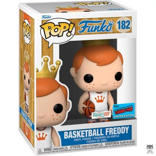 Figura Funko Pop! Freddy jugador de baloncesto (Blanco) (Exclusiva)