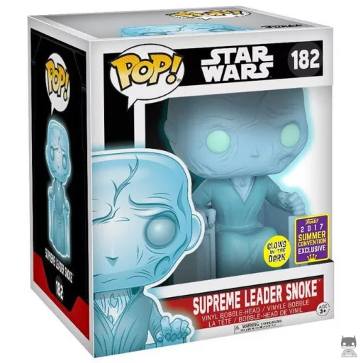 Figura Funko Pop! Líder Supremo Snoke holográfico (Líder Supremo Snoke)