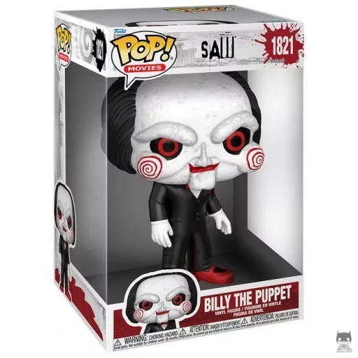 Figura Funko Pop! Billy el muñeco (Supersized) (Saw)