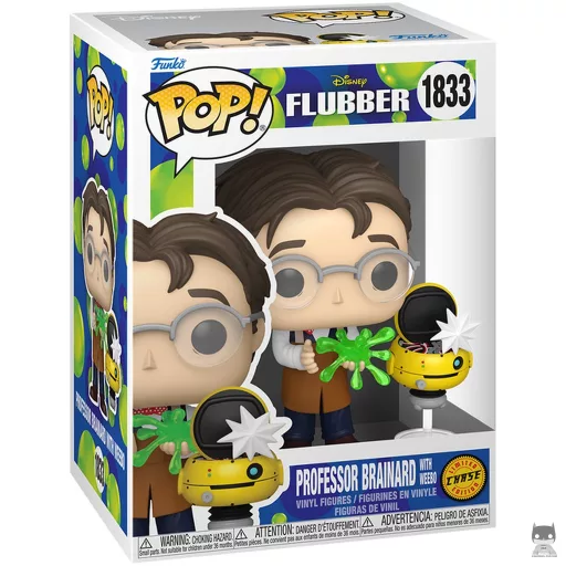 Figura Funko Pop! Profesor Philip Brainard con Weebo (Chase) (Flubber y el profesor chiflado)