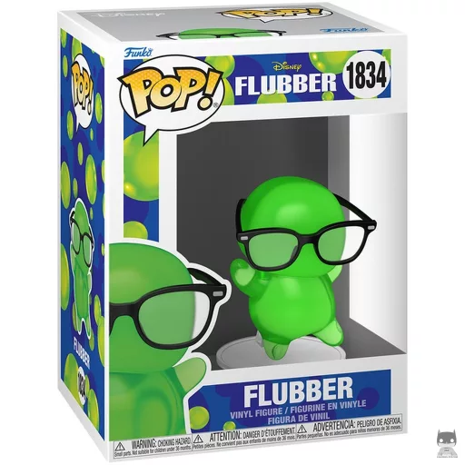 Figura Funko Pop! Flubber con gafas (Translúcido) (Flubber y el profesor chiflado)