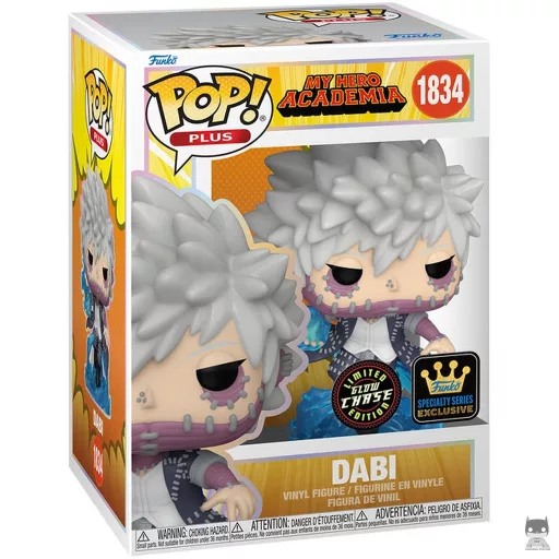 Figura Funko Pop! Dabi (Brilla en la oscuridad & Chase) (My Hero Academia)