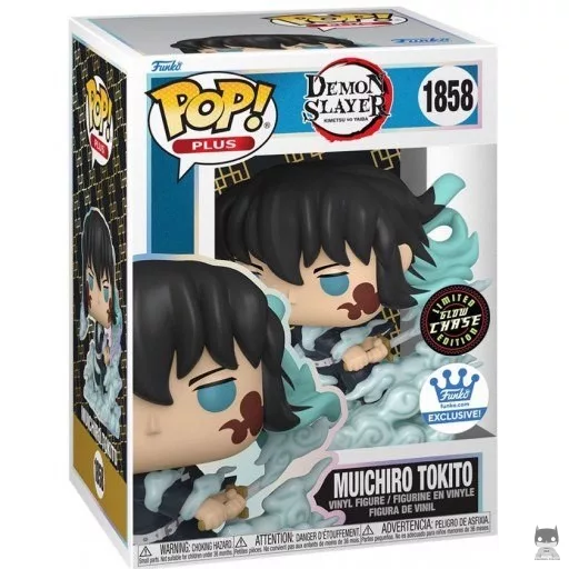 Figura Funko Pop! Muichiro Tokito (Chase & Brilla en la oscuridad) (Muichiro Tokito)