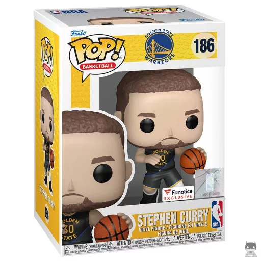 Figura Funko Pop! Stephen Curry (Camiseta Statement Edition 24-25) (Exclusiva)