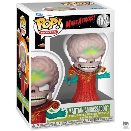 Figura Funko Pop! Embajador marciano (¡Mars Attacks!)