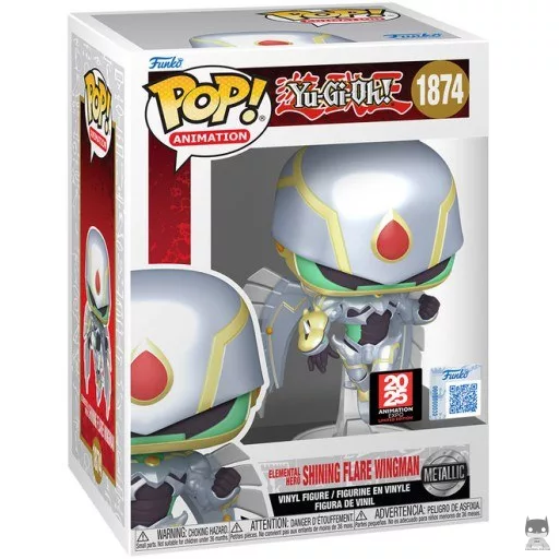 Figura Funko Pop! Héroe Elemental Shining Flare Wingman (AX Anime Expo 2025)