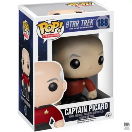 Figura Funko Pop! Capitán Picard (Star Trek)