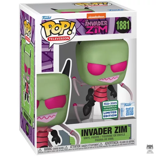 Figura Funko Pop! Zim (Patas del PAK irken) (Invasor Zim)