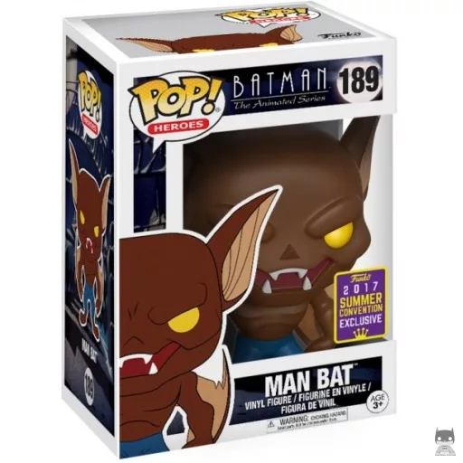 Figura Funko Pop! Hombre Murciélago (Batman: La serie animada)