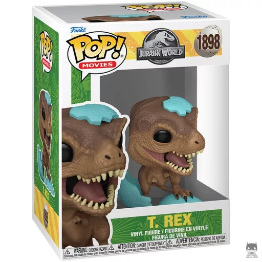 Figura Funko Pop! T. rex (Huevo azul) (Parque Jurásico)