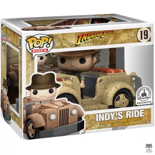 Figura Funko Pop! El paseo de Indy (Indiana Jones)