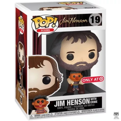 Figura Funko Pop! Jim Henson con Epi (Los Muppets)