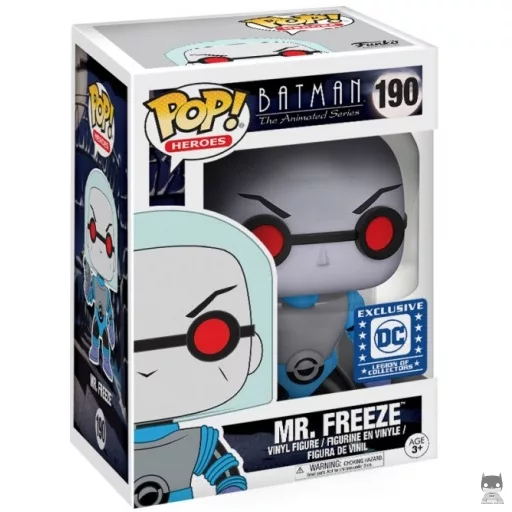 Figura Funko Pop! Mr. Freeze con pistola (Batman: La serie animada)