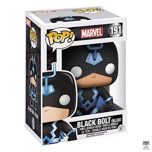 Figura Funko Pop! Rayo Negro (Azul) (Marvel Comics)