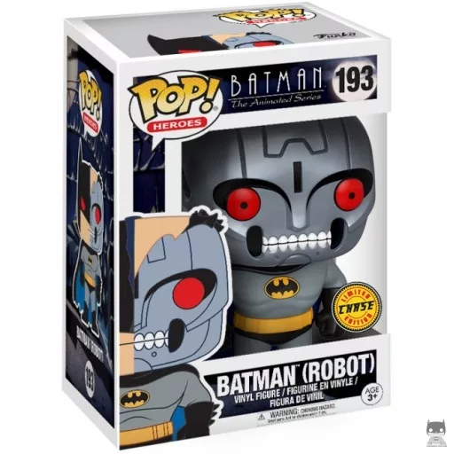 Figura Funko Pop! Batman robot (Chase) (Batman: La serie animada)