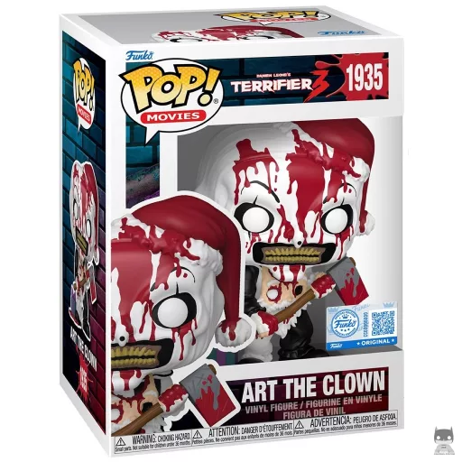 Figura Funko Pop! Art el Payaso (Hacha) (Terrifier)