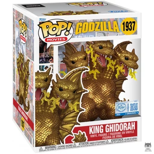 Figura Funko Pop! Rey Ghidorah (Dorado) (Rey Ghidorah)