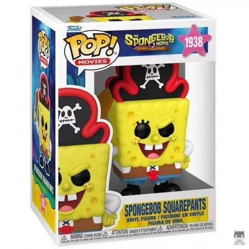 Figura Funko Pop! Bob Esponja (Bob Esponja: Una aventura pirata)