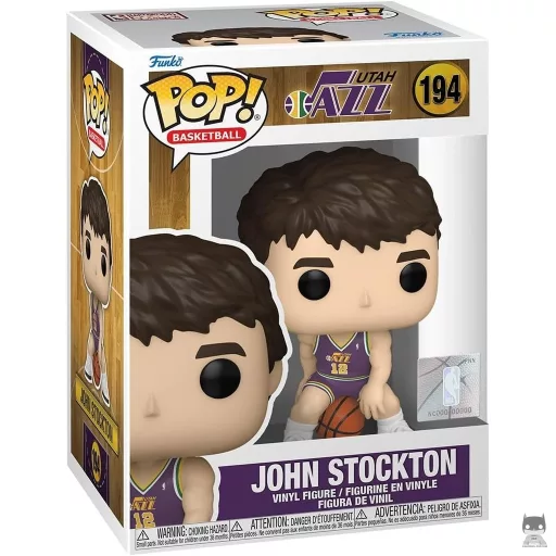 Figura Funko Pop! John Stockton (Camiseta morada) (John Stockton)