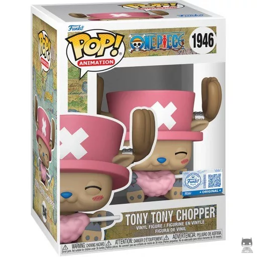 Figura Funko Pop! Tony Tony Chopper con Cotton Candy (Tony Tony Chopper)