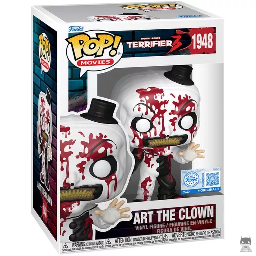 Figura Funko Pop! Art el Payaso (Ensangrentado) (Terrifier)