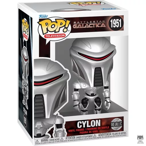 Figura Funko Pop! Cylon (Metalizado) (Cylon)