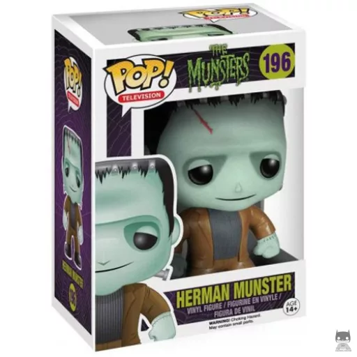 Figura Funko Pop! Herman Munster (La familia Monster)